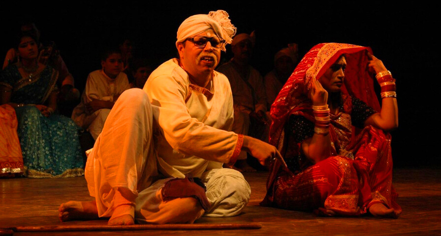 Bhojpuri stage drama artists
